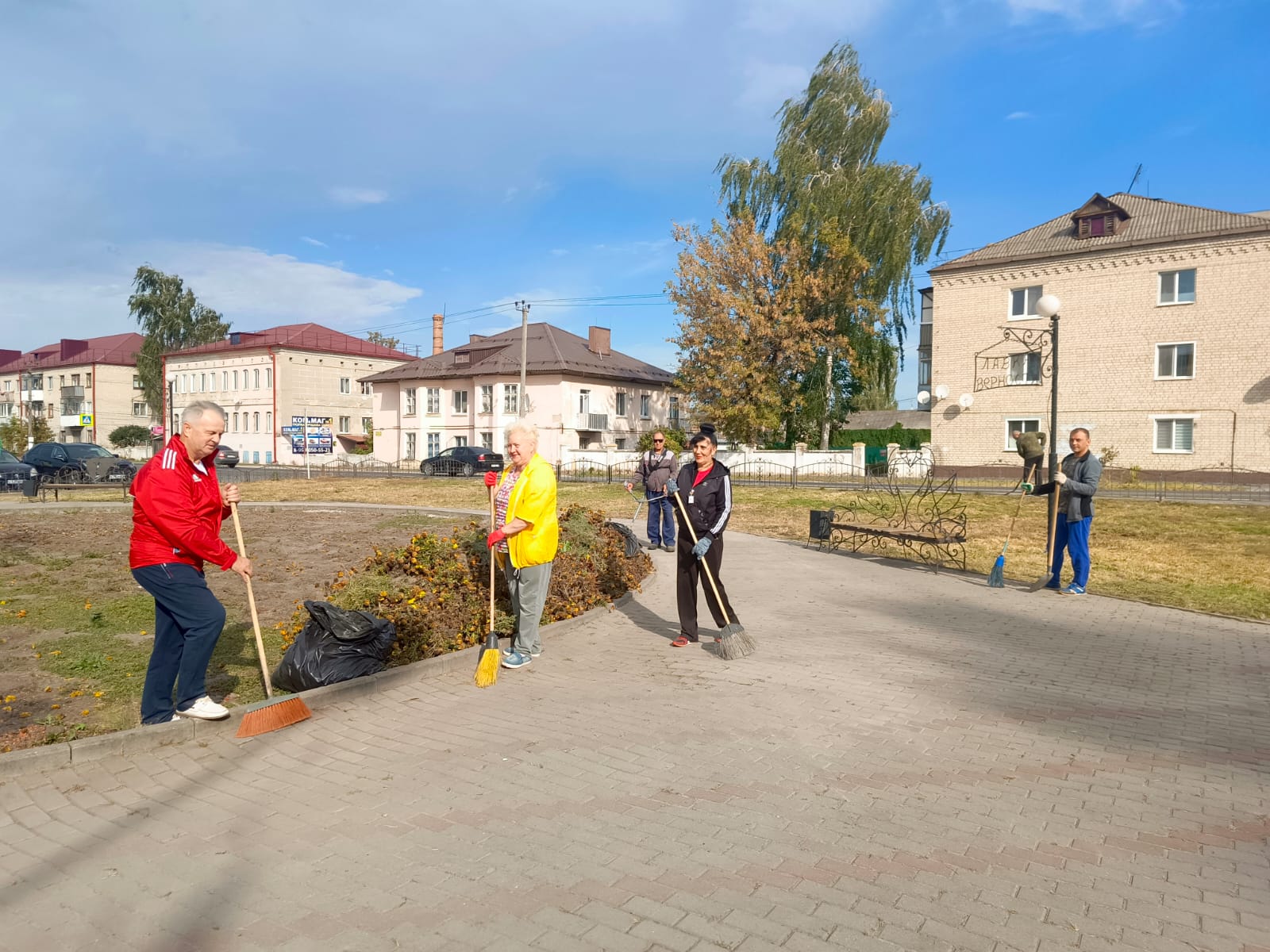 В Почепском районе прошел субботник