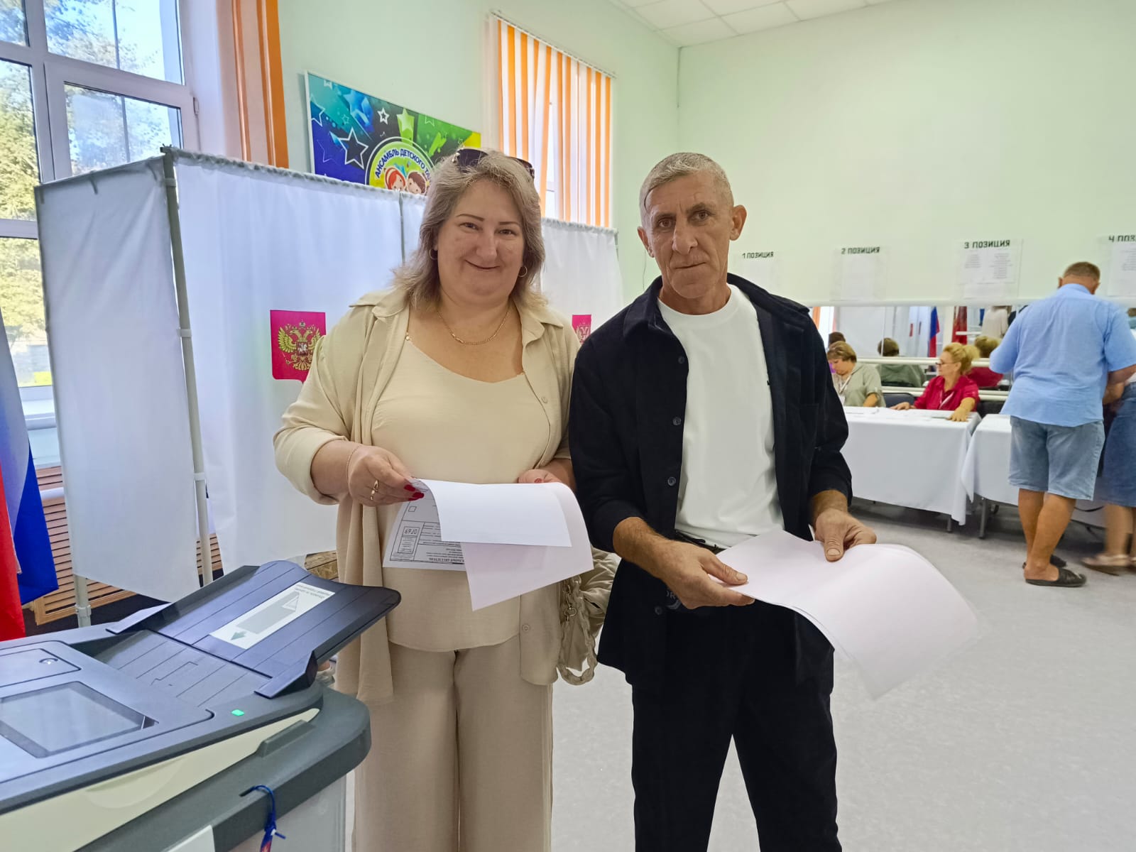 В основной день голосования почепчане активно делают свой выбор