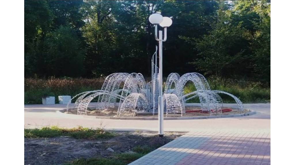 В Дятьково Брянской области третий год идет благоустройство территории городского парка