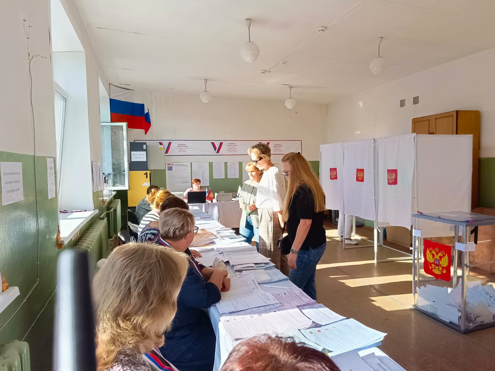 Почепчане на выборах проявляют гражданскую активность