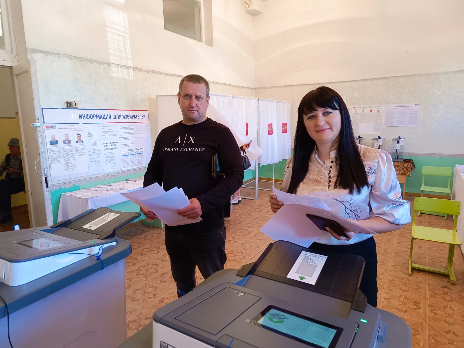 В Почепском районе на выборы идут семьями