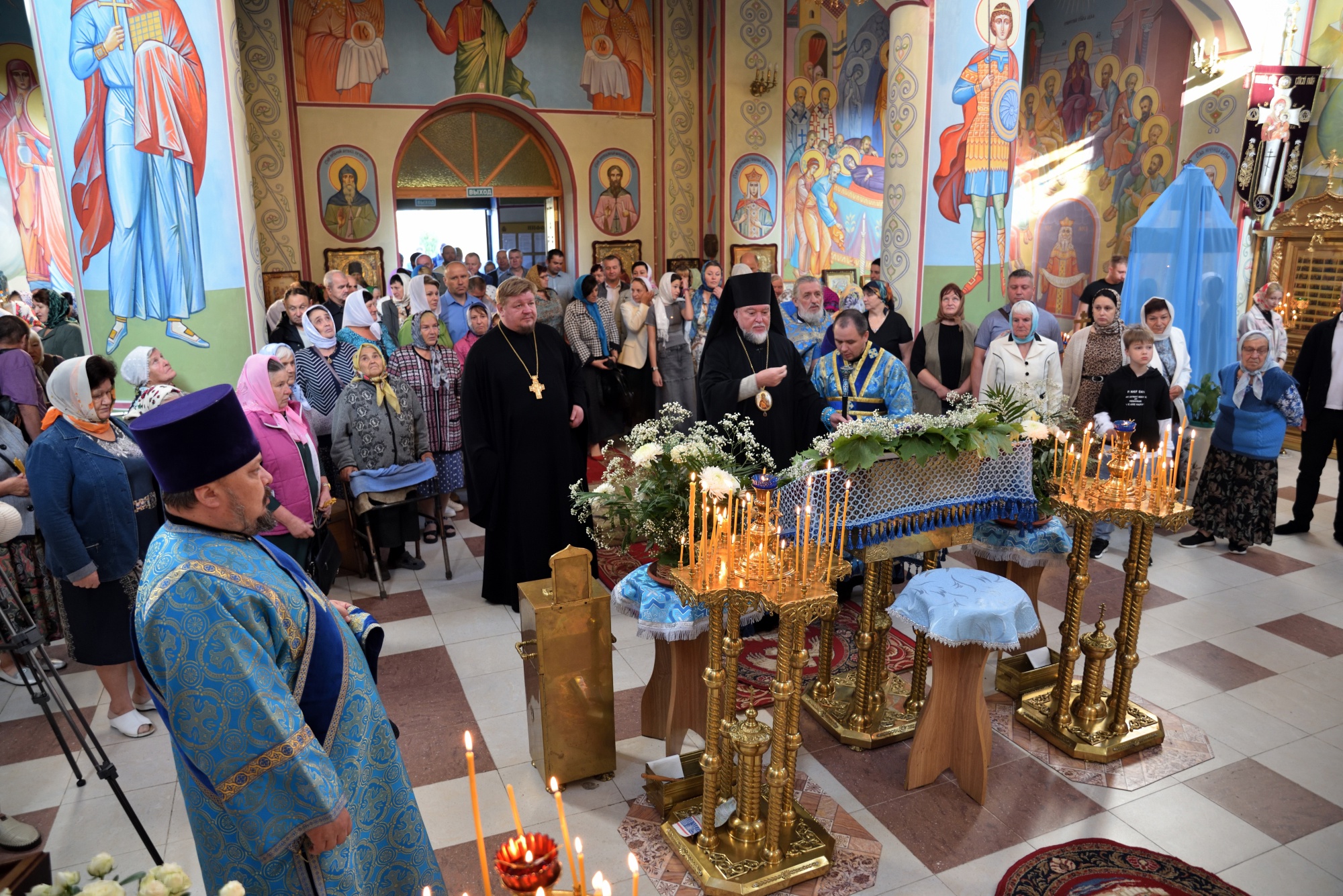 В селе Сетолово Почепского района отметили праздник Рождества Богородицы Марии