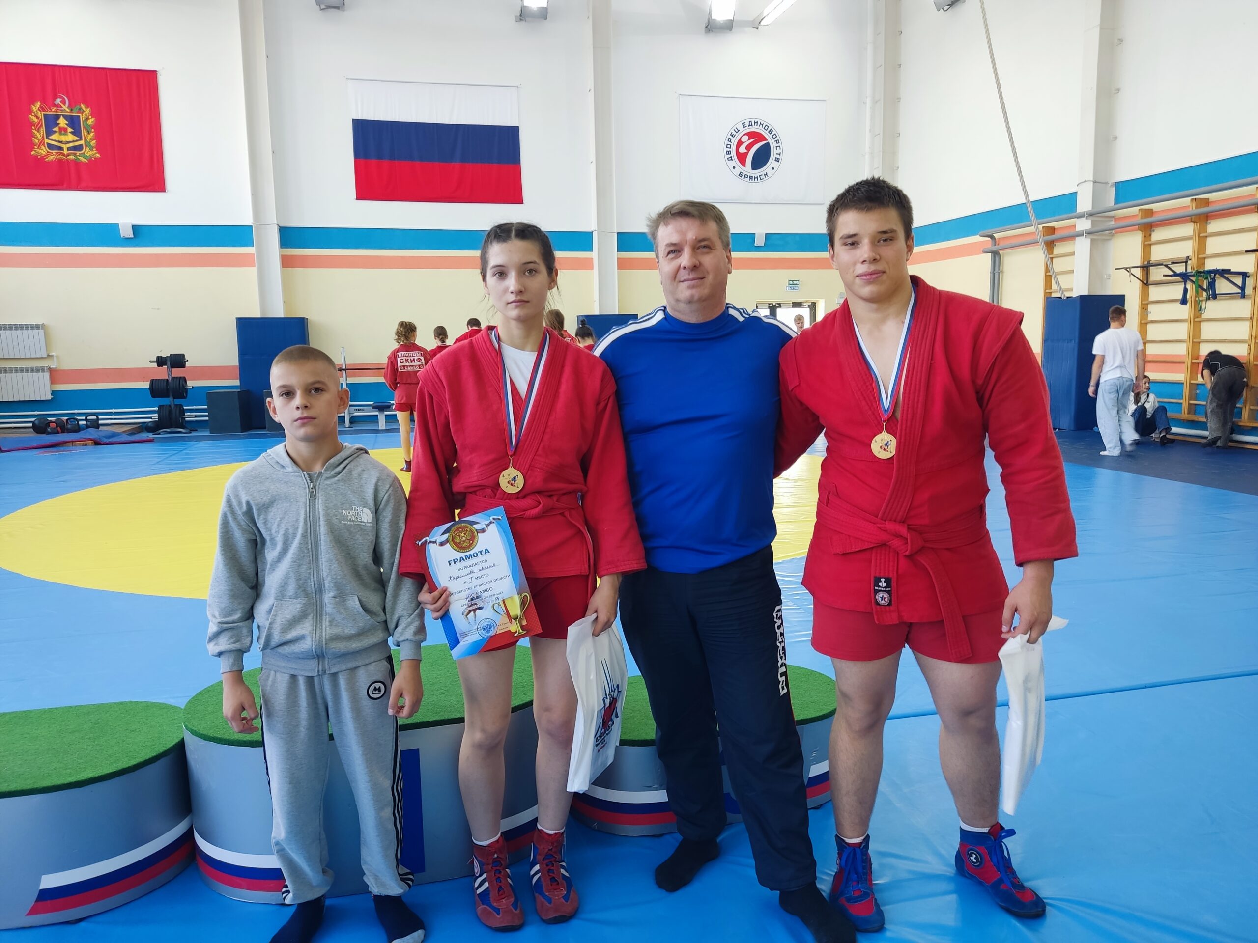 Речицкие самбисты – чемпионы Брянской области по самбо!