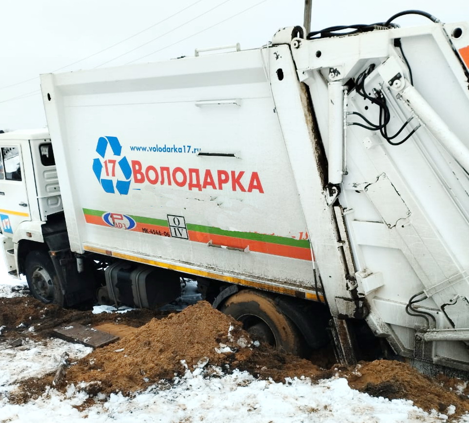 Из-за снегопада график вывоза отходов в Бежицком районе Брянска был вынужденно смещен
