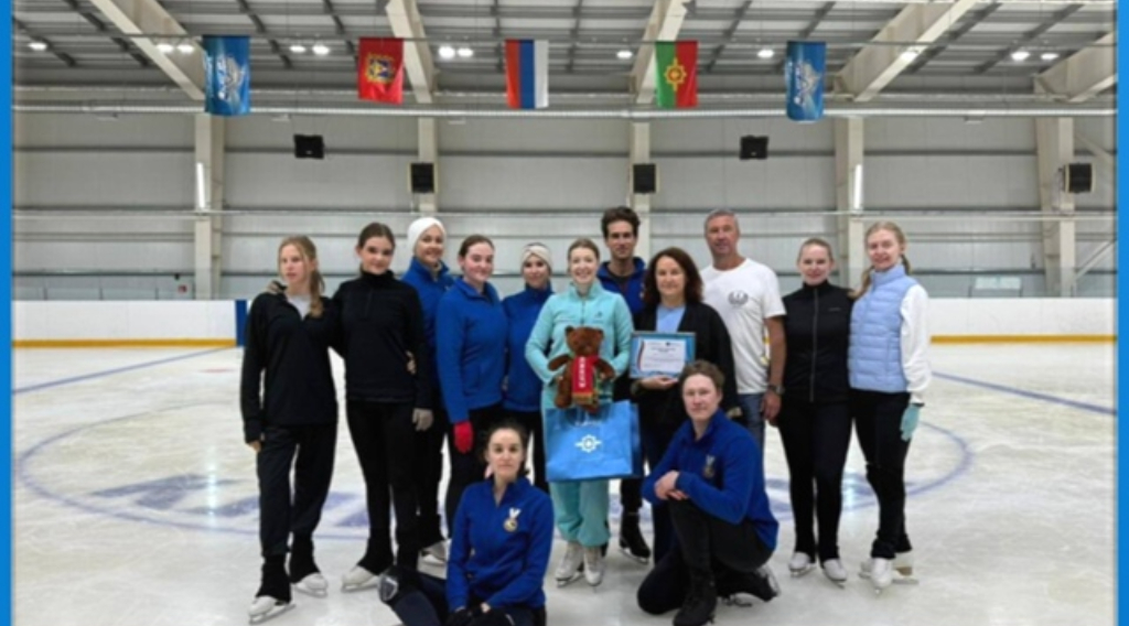 Олимпийская чемпионка по фигурному катанию Боброва провела сборы на Брянщине