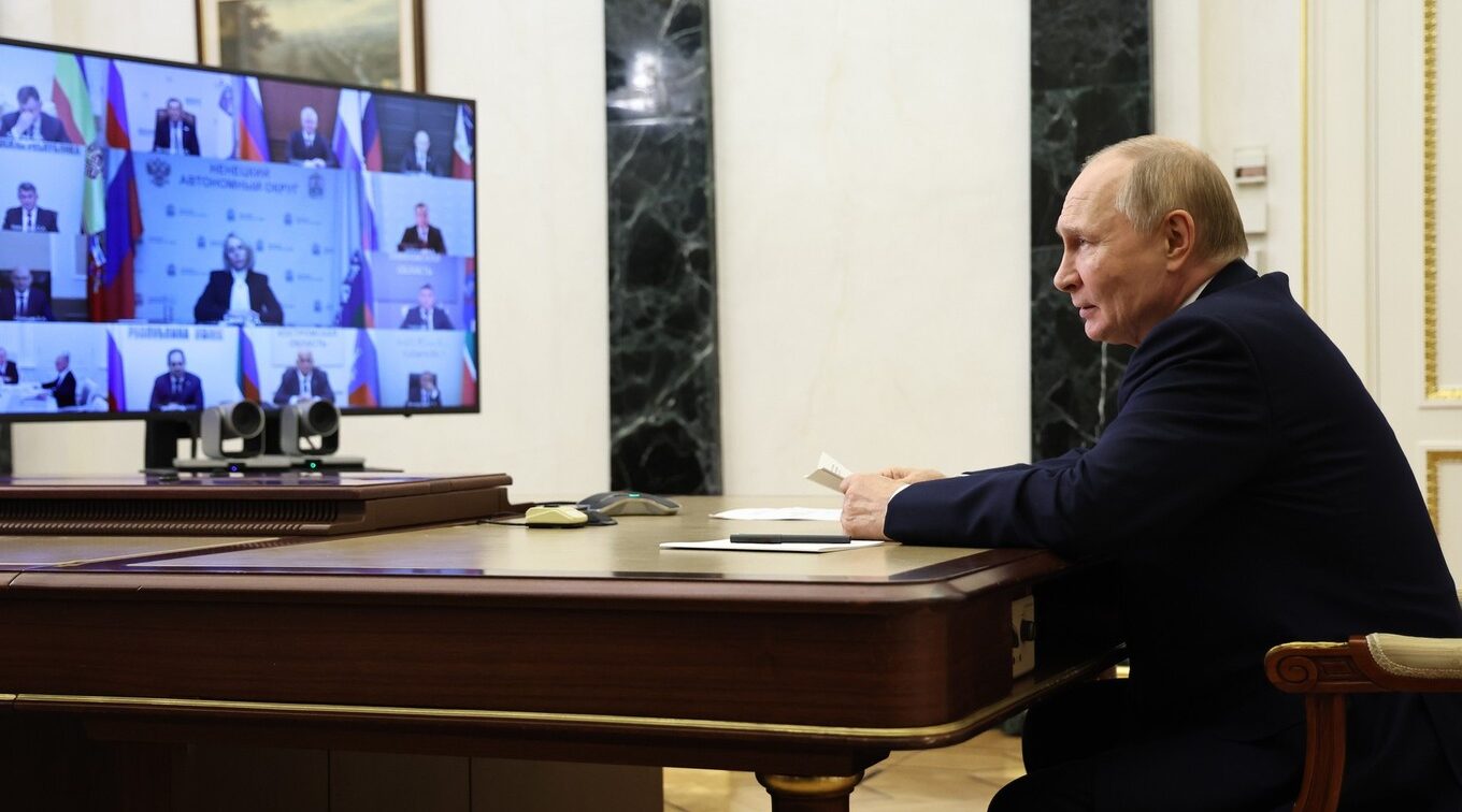 А. Богомаз принял участие во встрече, которую провел Президент  РФ Владимир Путин