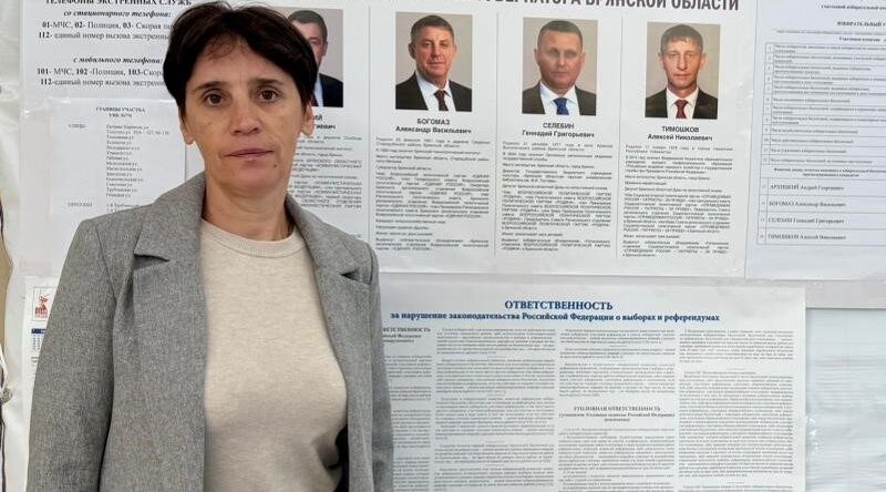 Директор брянского благотворительного фонда «Ванечка» приняла участие в выборах