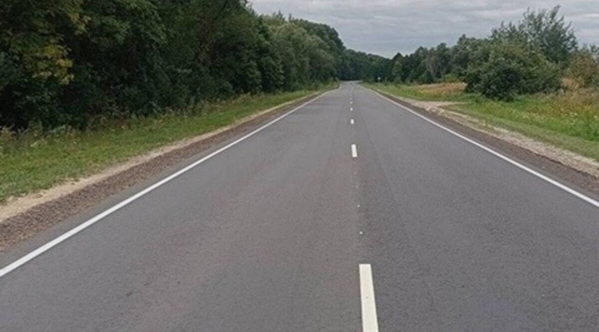 По нацпроекту завершён капитальный ремонт автодороги Стародуб – Погар