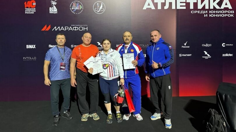 Брянская тяжелоатлетка Варвара Андрюшина завоевала «золото» Первенства России