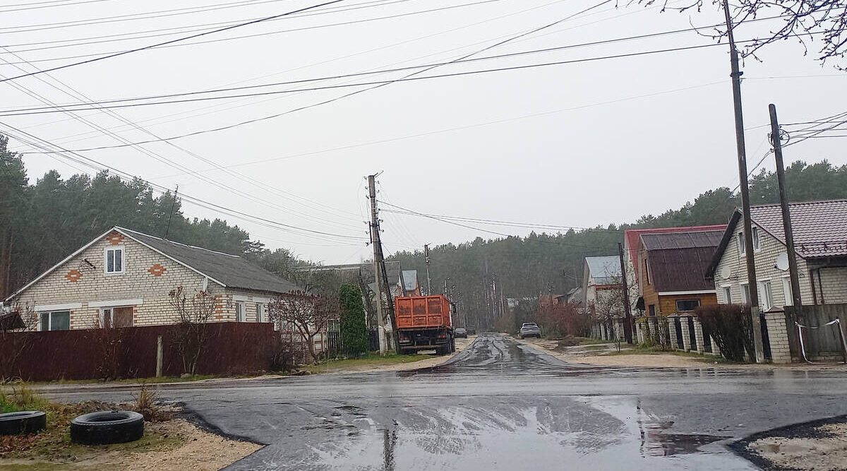 В Жуковке завершено асфальтирование улицы Звёздной