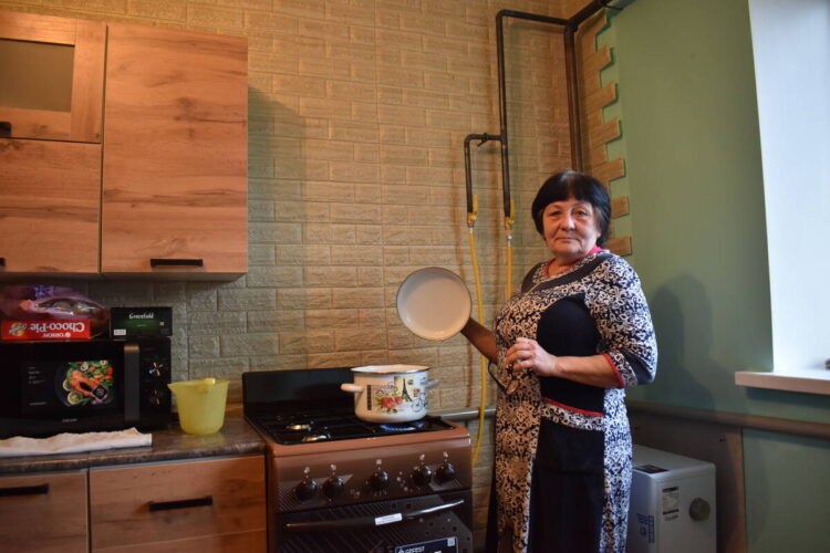 В дом матери участника СВО из Клетнянского района пришло голубое топливо