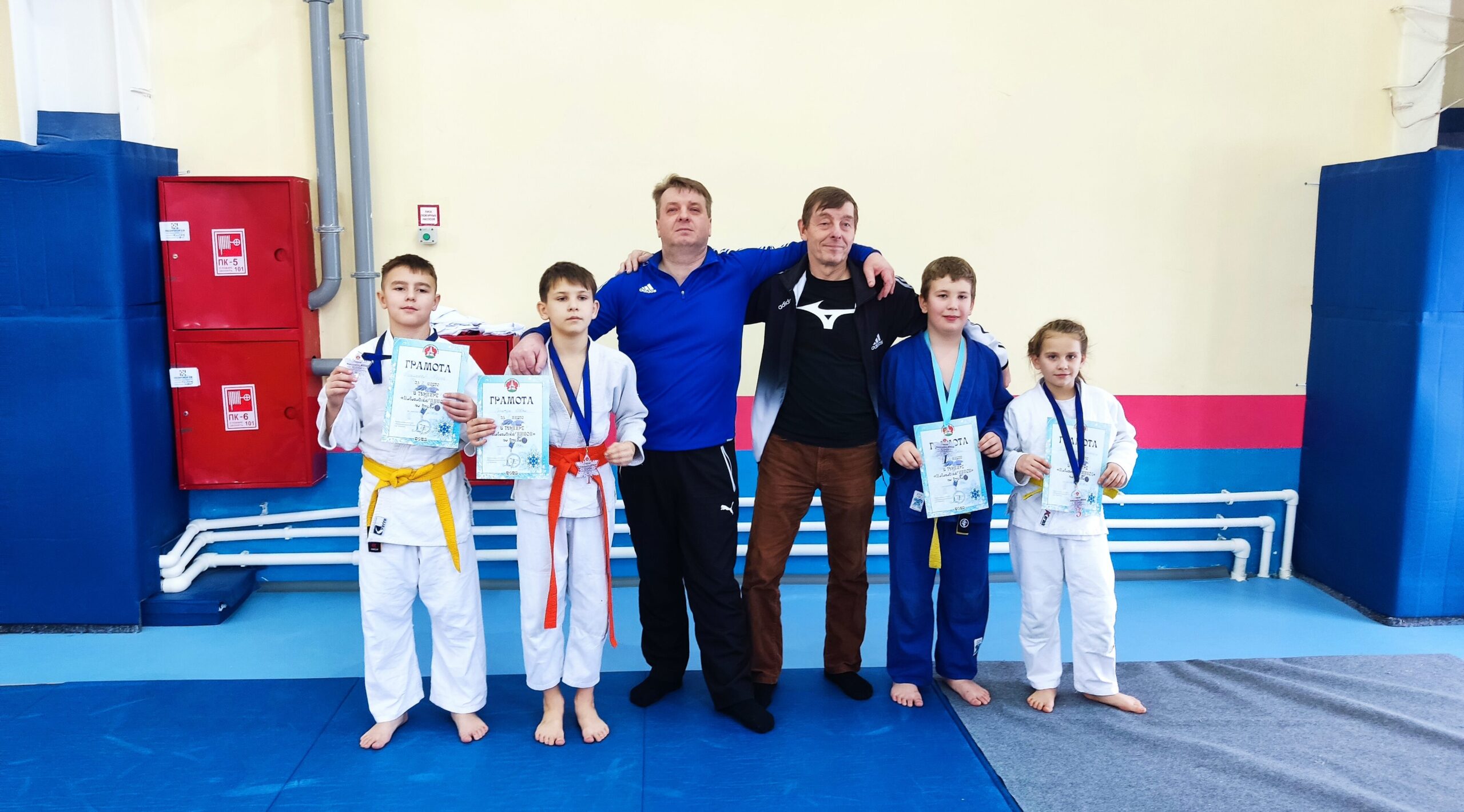 Успешно выступили Почепские дзюдоисты  в турнире по дзюдо «Новогодний иппон»