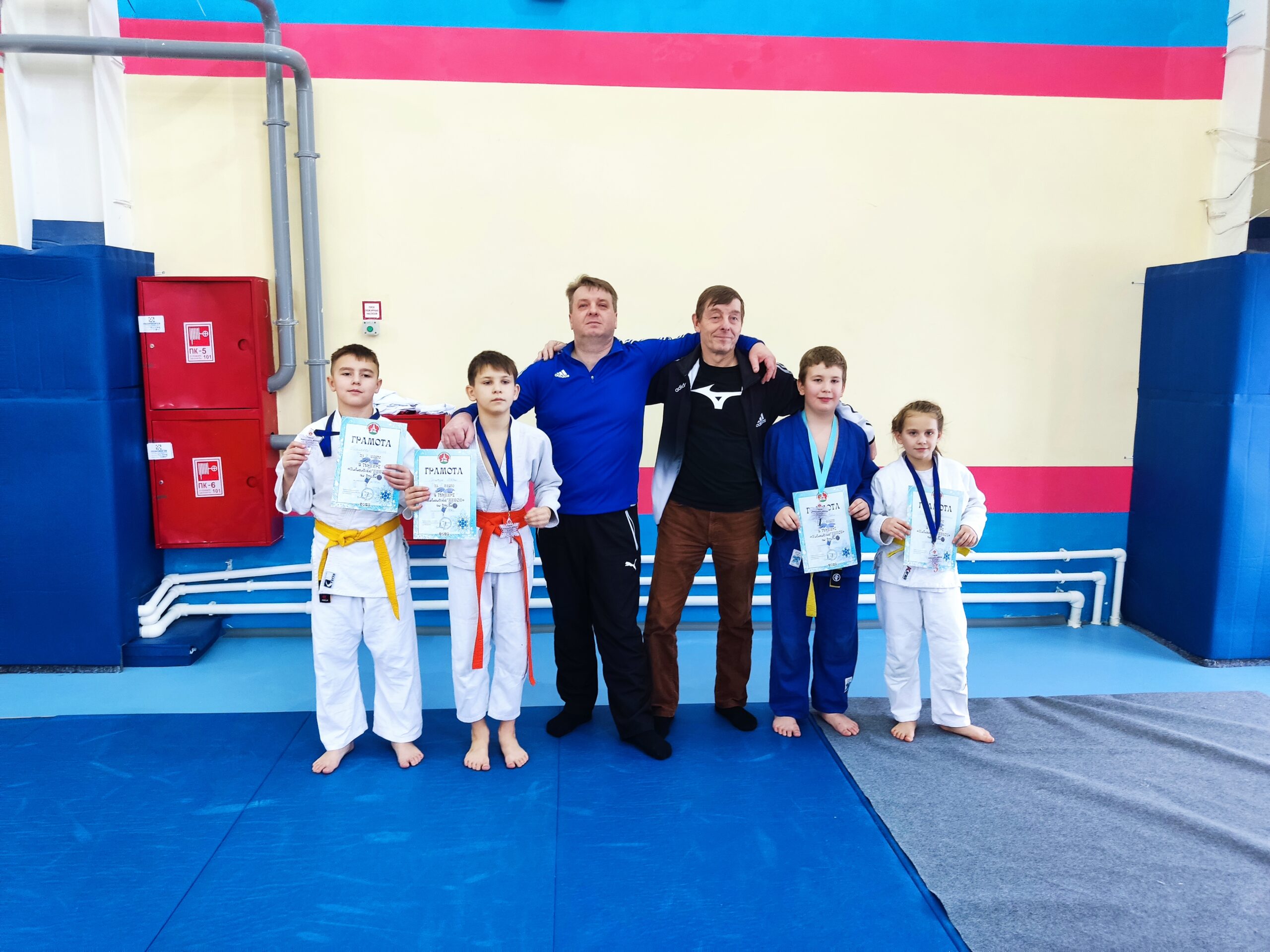 Успешно выступили Почепские дзюдоисты  в турнире по дзюдо «Новогодний иппон»