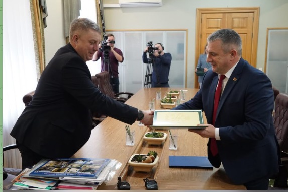 Гомельские друзья приехали на Брянщину в День Конституции Российской Федерации