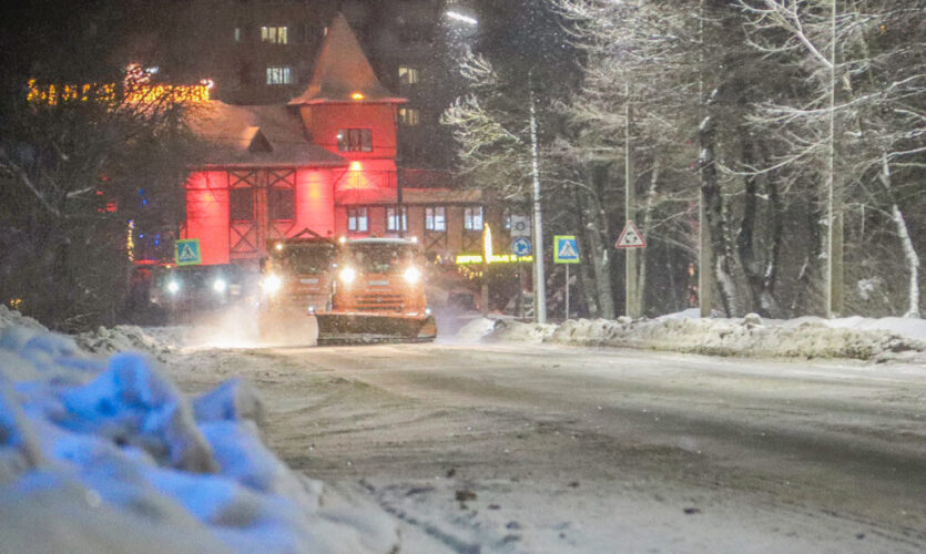 Брянские дорожники готовятся к новому снегопаду