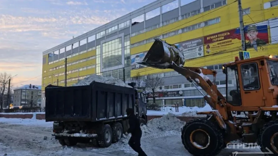 Брянские коммунальщики вывезли за день 951 тонну снега