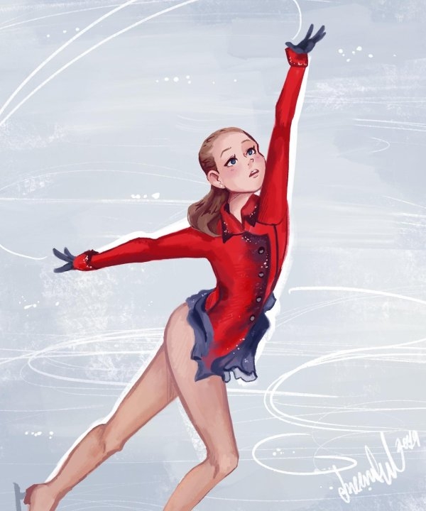 Показательные выступления фигуристов-В Почепском ледовом Дворце