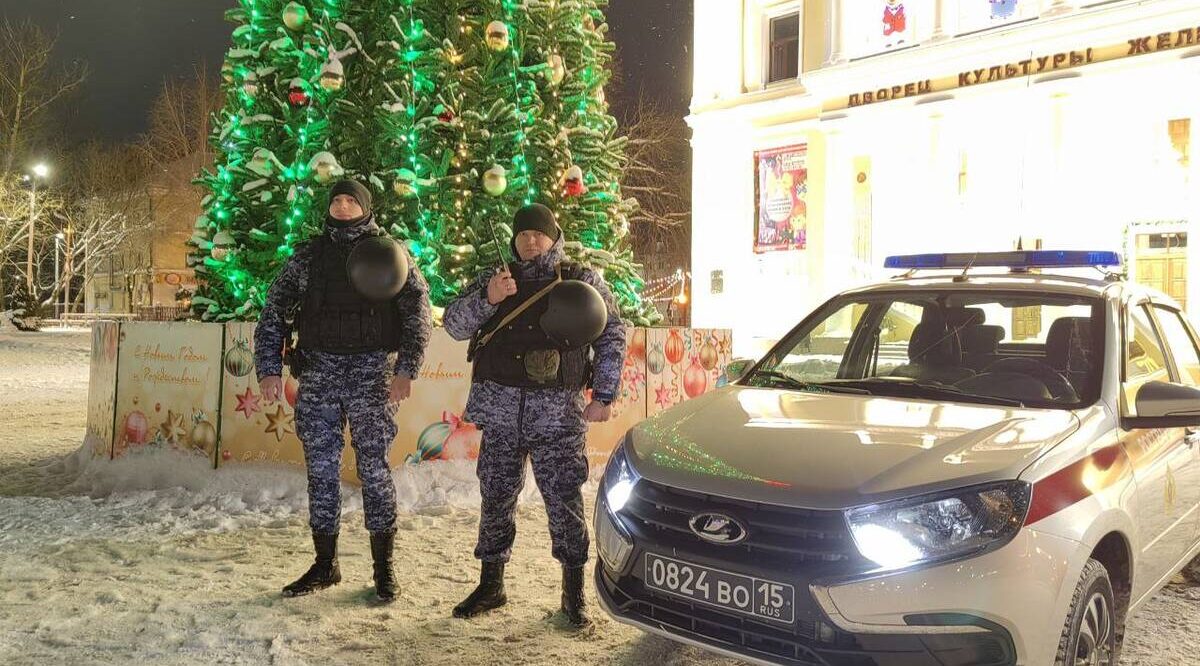 Брянские росгвардейцы обеспечили спокойную встречу Нового года