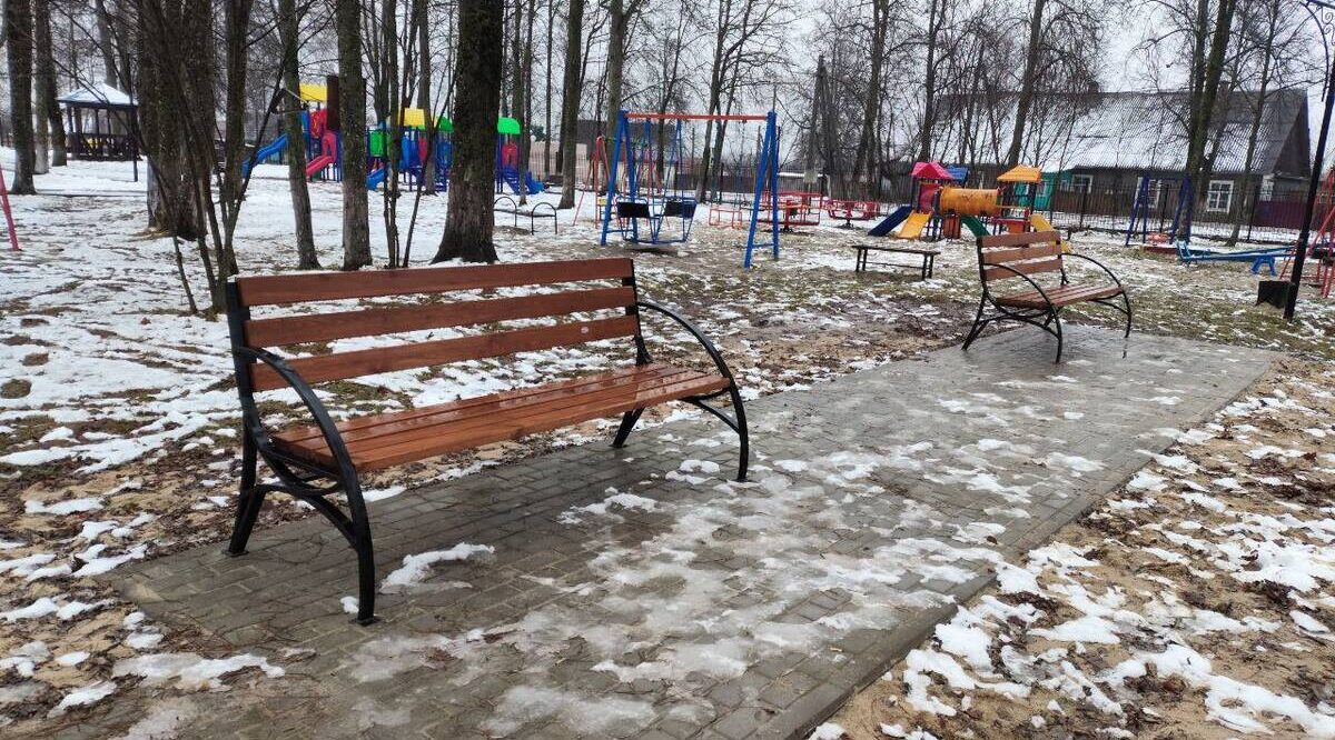 Две общественные территории благоустроили в Клетнянском районе