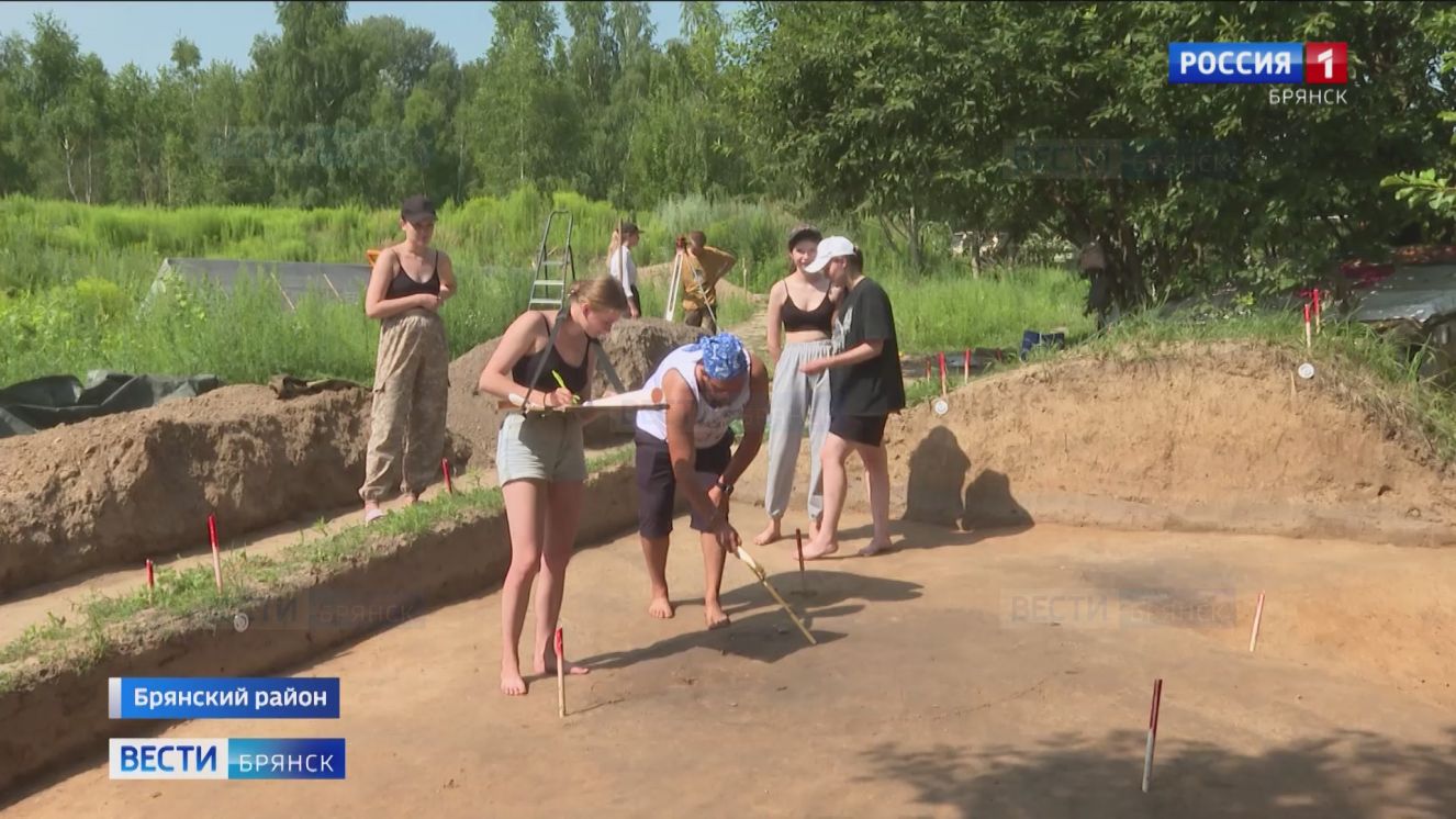 В селе Хотылёво Брянского района начался сезон раскопок