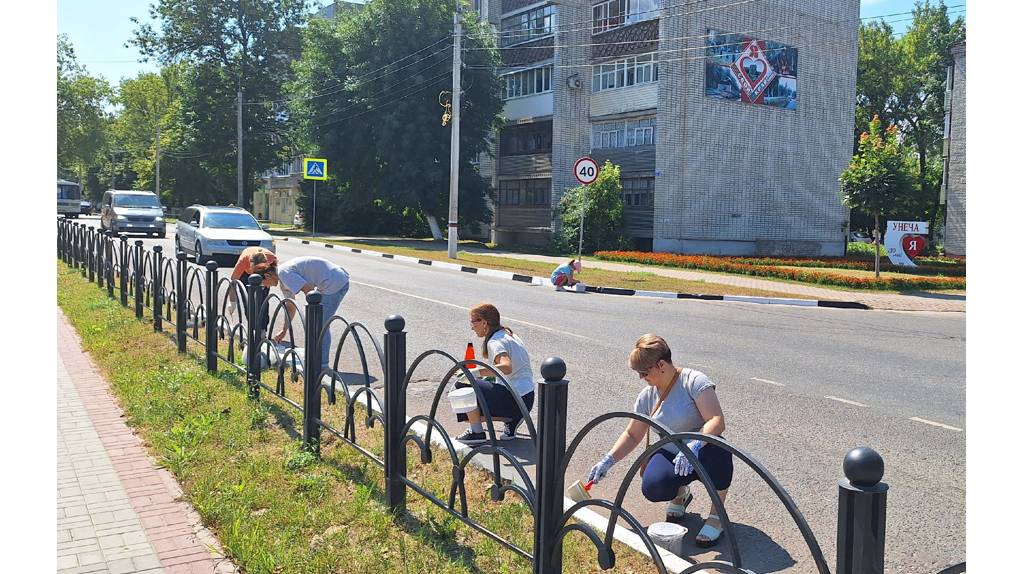 На Брянщине в преддверии дня города в Унече провели «санитарную пятницу»
