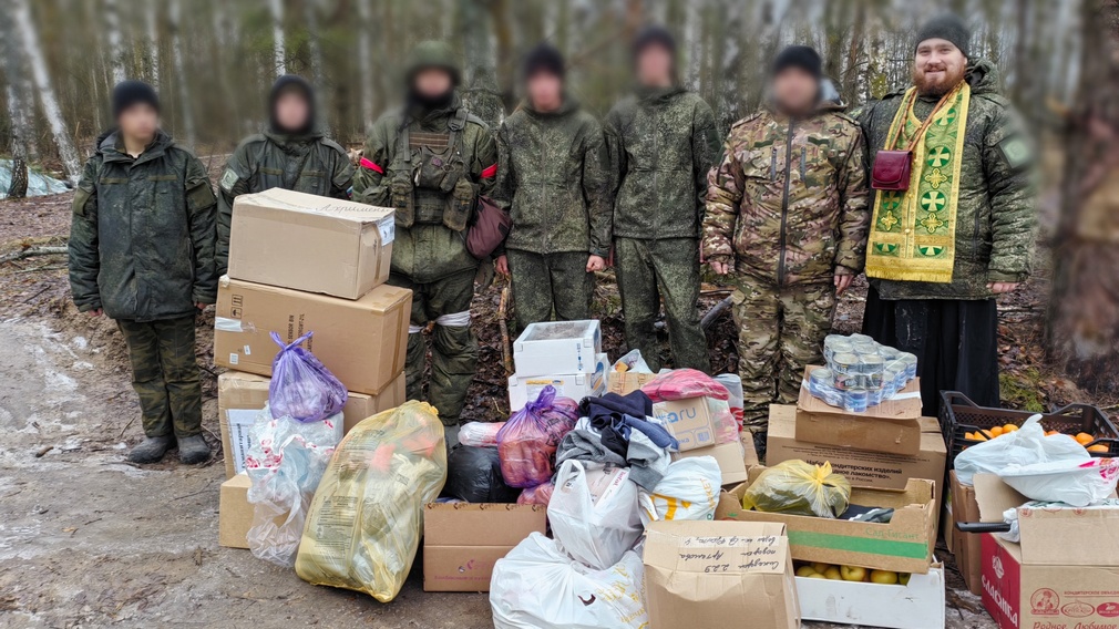 Священник Константин Васильев из Брянска побывал в воинских подразделениях армии «Север»