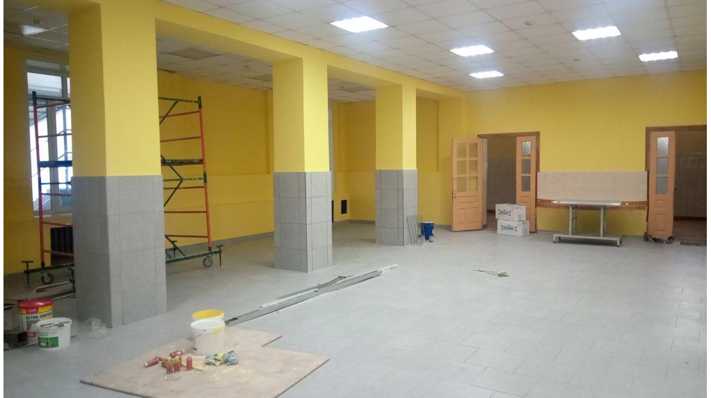 На Брянщине в Жуковском доме-интернате для престарелых и инвалидов завершают обновление столовой