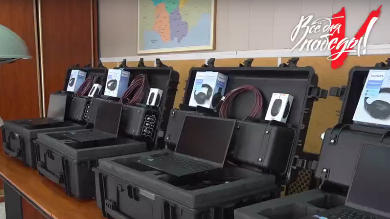 Волонтеры регионального отделения «Народного фронта» передали военнослужащим группировки «Брянск» средства РЭБ