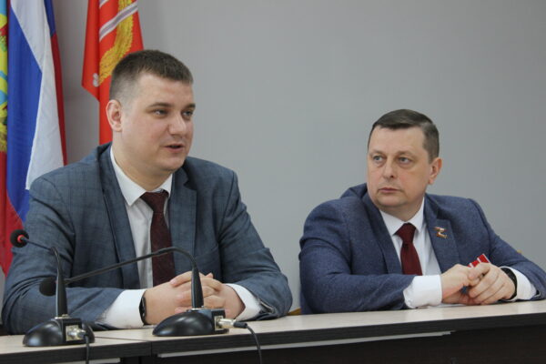 Участник президентской программы «Время героев » Евгений Вылцан встретился с климовчанами