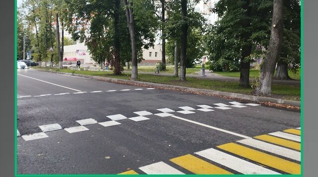 В Брянске капитально отремонтирован участок автодороги по улице Комсомольской