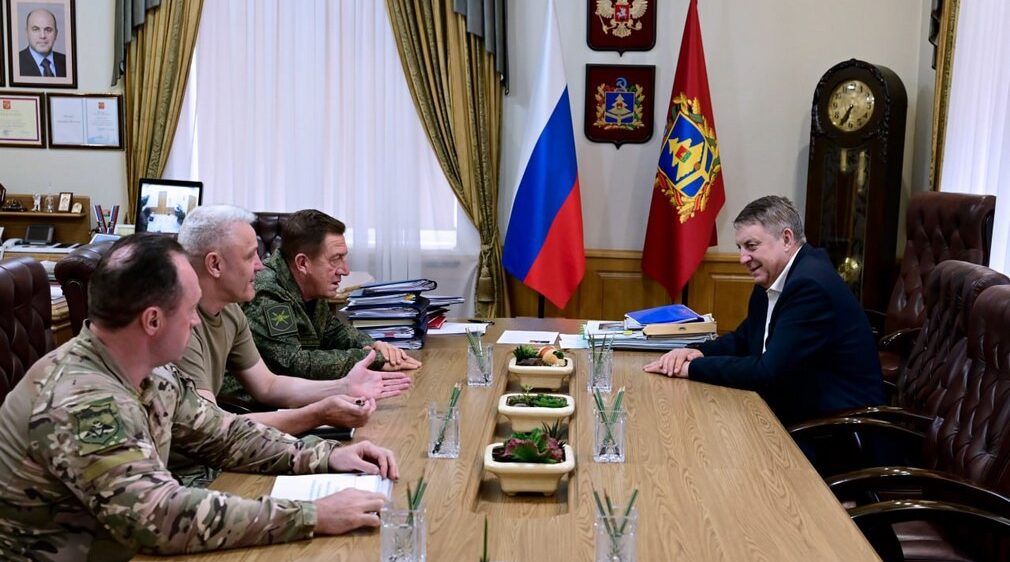 Глава Брянщины встретился с заместителем командующего группировкой «Север»
