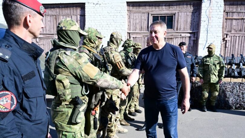 В Брянской области защитникам передана очередная партия специальной техники