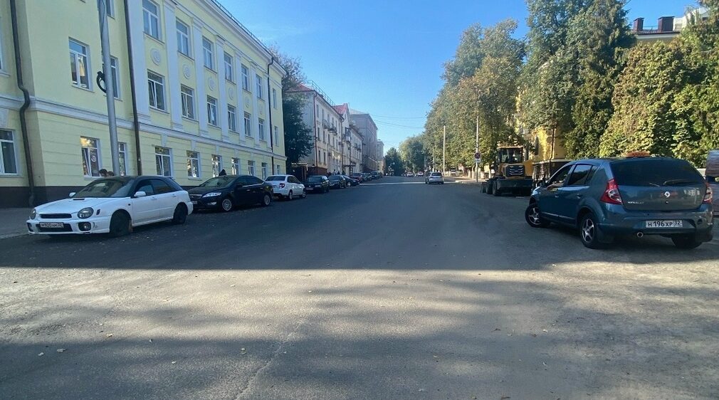 В Брянске по нацпроекту обновляют улицу Горького