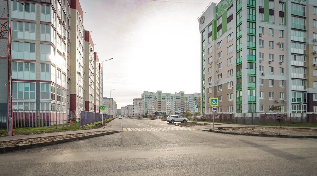 В Советском районе Брянска продолжается строительство дорожной сети