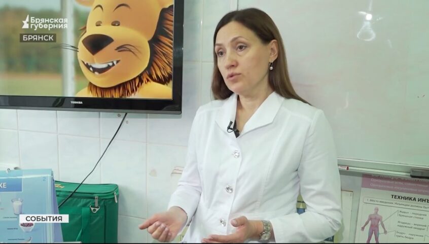 Брянские дети с сахарным диабетом получили помощь