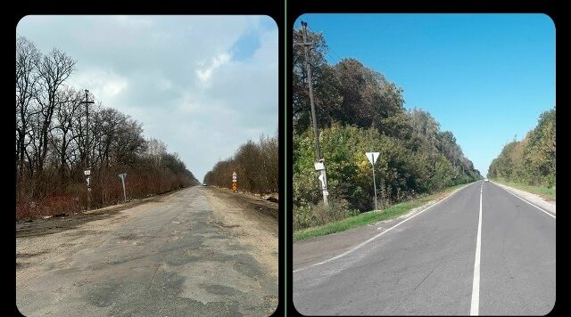 В Брянской области капитально отремонтирован участок дороги «Комаричи-Лубошево»