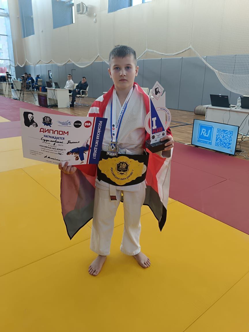 Речицкий дзюдоист – победитель Российской лиги дзюдо 7   