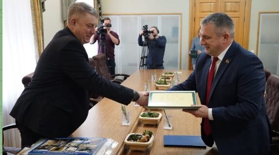 Гомельские друзья приехали на Брянщину в День Конституции Российской Федерации