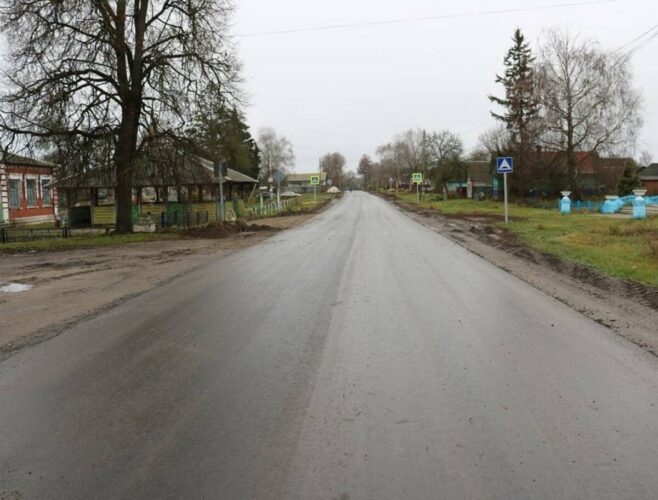 В 2025 году в Стародубском округе построено и отремонтировано около 40 км автодорог