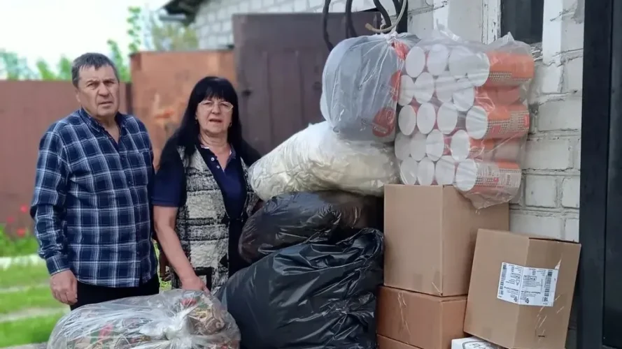 В Брянске активисты ТОС «Наркомзем» передали гумпомощь участникам СВО