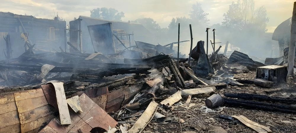 Жителям Почепского района напомнили правила пожарной безопасности