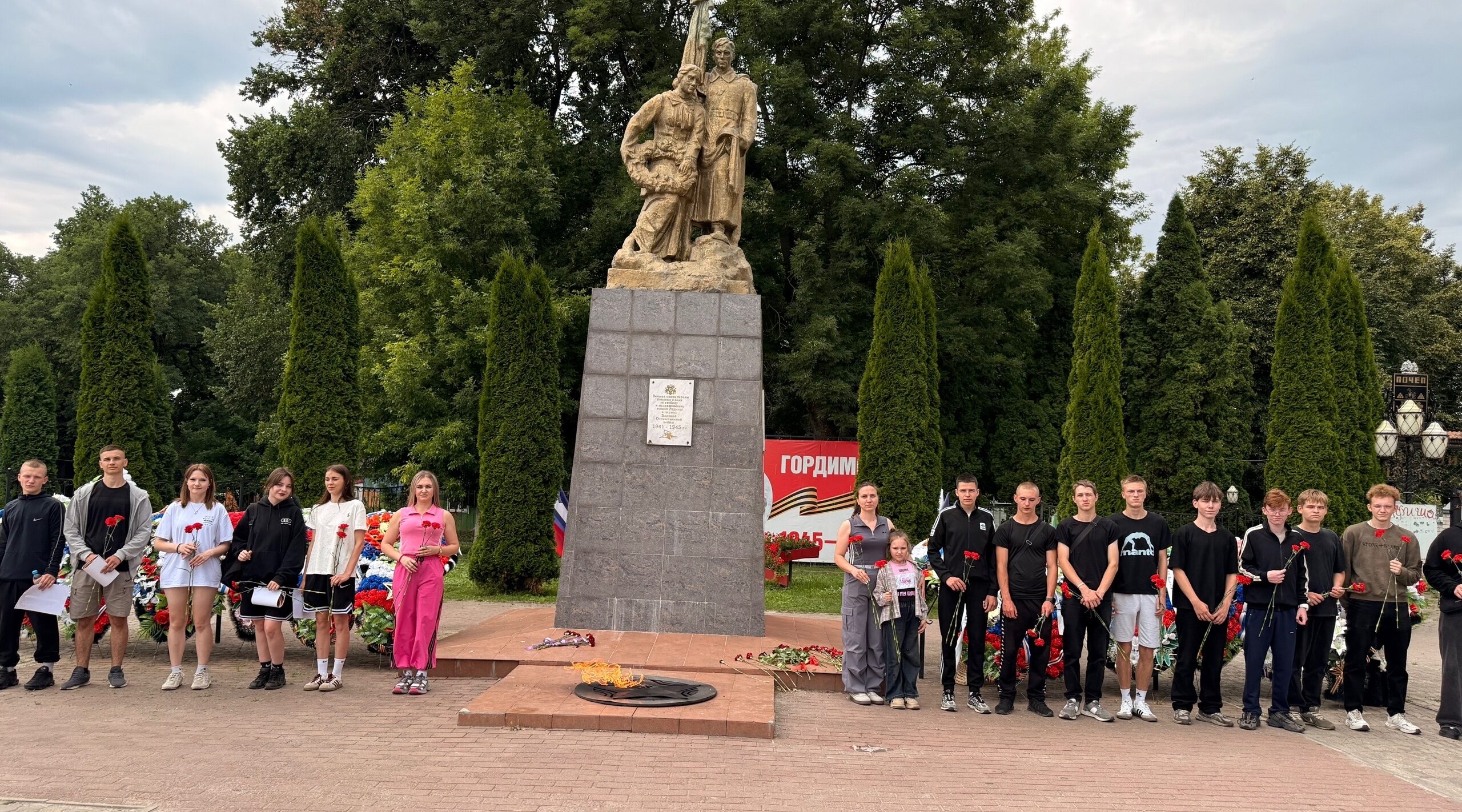 В Почепе состоялась акция «Забег Победы»