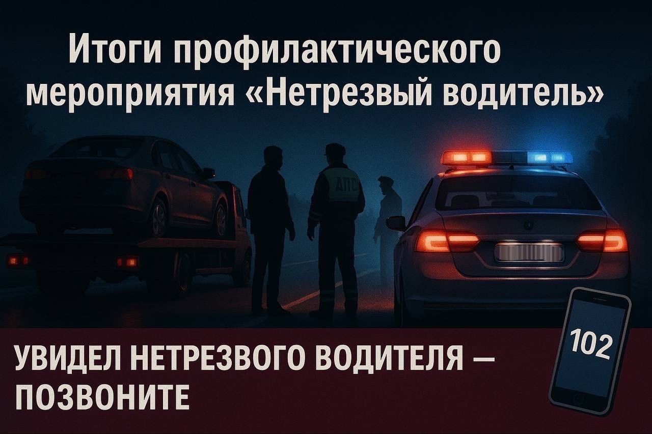 Отдел Госавтоинспекции МО МВД России «Почепский» информирует о проведении ОПМ «Нетрезвый водитель»
