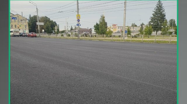 В Брянске продолжается капитальный ремонт участка улицы Калинина