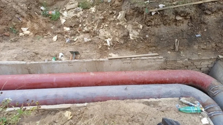 На Брянщине в городе Клинцы начались монтажные работы на участке теплотрассы
