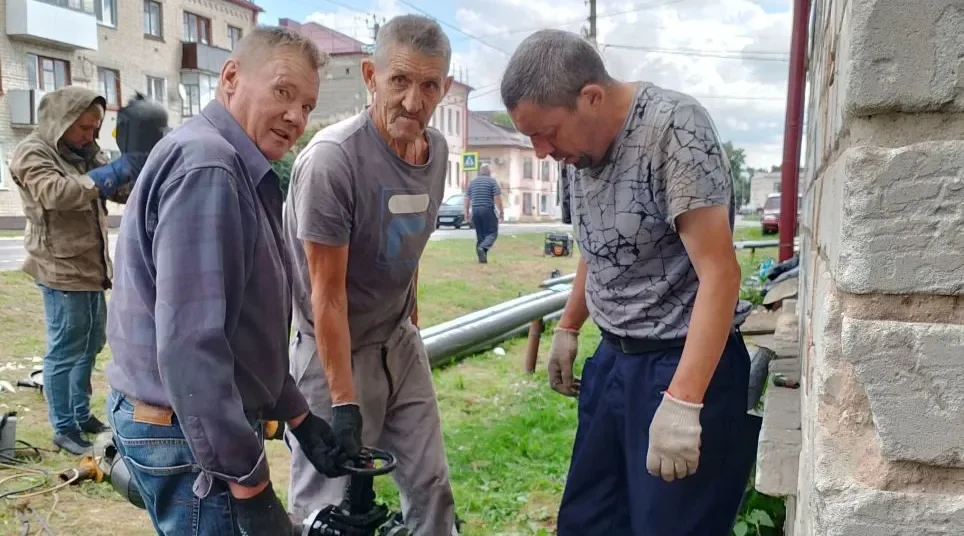 В Почепе  «воздушкам» обновляют вид