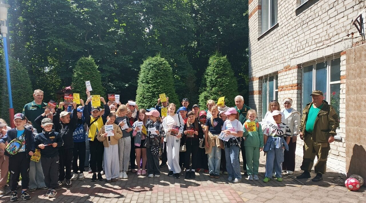 Акция «Останови огонь» в Мглинском лесничестве продолжается