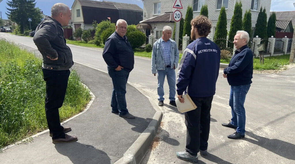 В Бежицком районе Брянска завершается капремонт улиц Маяковского и Гончарова