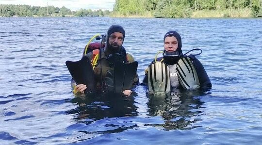 «Дайвинг с Героями»: Андрей Шевченко успешно сдал открытую воду!