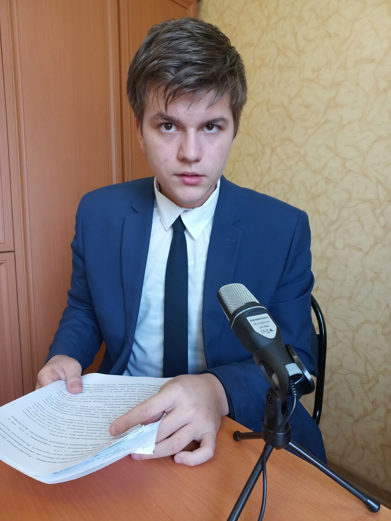 Почепчанин Георгий ФРОЛОВ делится размышлениями о школе